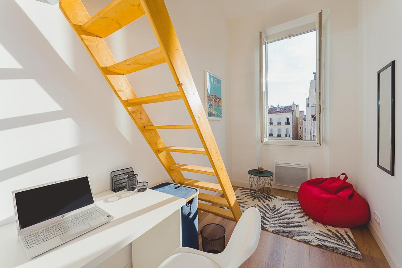 Magnifique T5 - Gare St Charles - 4 A 10 Personnes Apartment Marseille Exterior photo