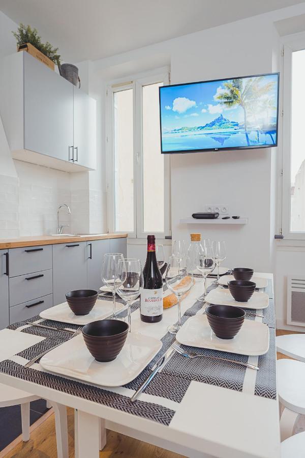 Magnifique T5 - Gare St Charles - 4 A 10 Personnes Apartment Marseille Exterior photo